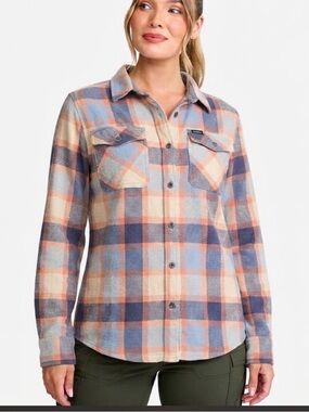 O'Neill Plaid Button-Up Shacket